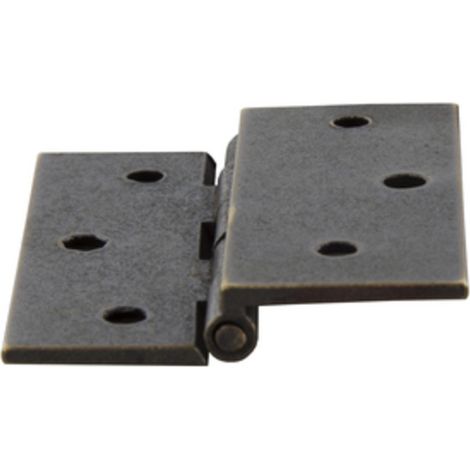 CERNIERA FRESATA 1/2 COLLO OTTONE BRONZ 50X40 MM