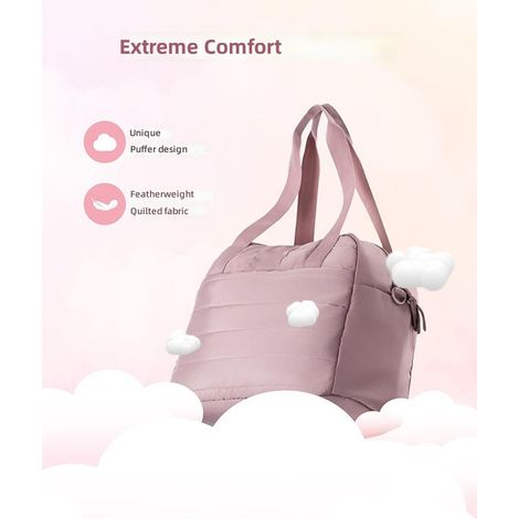 Sac de voyage matelassé, fourre tout bandoulière sport pour le week end (1/5)