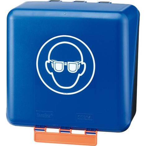 GEBRA Aufb.Box SECU Midi Standa rd, für Augenschutz, blau (1/2)