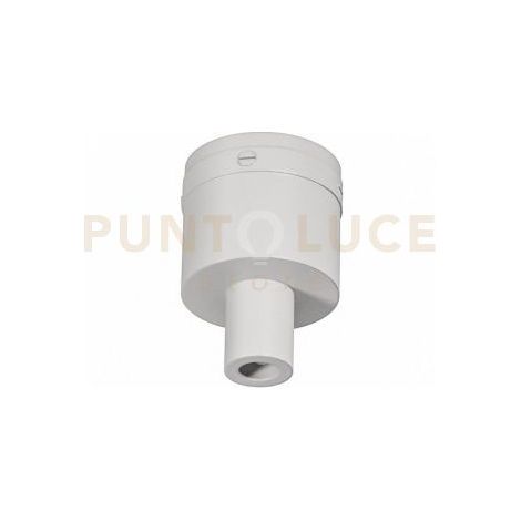 GSTPT1- TAPPO DI CHIUSURA USCITA SUPERIORE COLORE BIANCO OPACO PER STRISCE LED