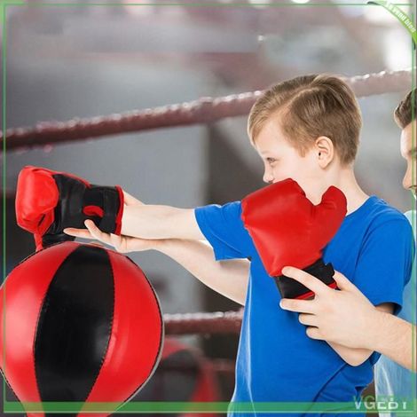 Sac de gants de boxe - FAFEICY - Enfants - 1,1 m - 2 gants - Ambidextre (1/5)
