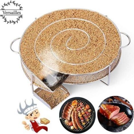 Cold Smoke Generator for Smoker, Smoking Meat, Fish, Grill, Barbecue (1/4)