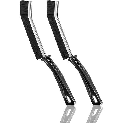 Ce lot de deux brosses de nettoyage pour joints de carrelage est idéal pour nettoyer les coins, les joints, les canalisations, les carreaux, ainsi que les salles de bains, les cuisines et les salles d (1/4)