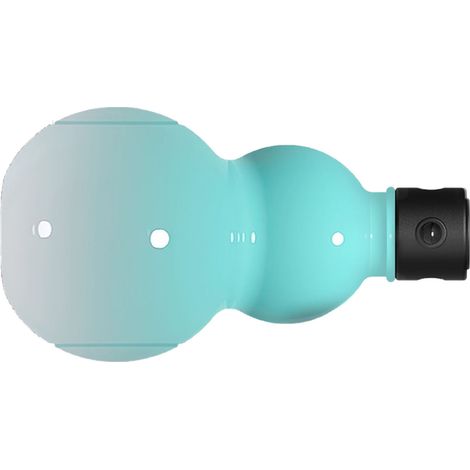 Auslaufsichere 900-ml-Sport-Trinkflasche, tragbar, stilvolles Design für Büro, Reisen, Outdoor-Aktivitäten, für Männer und Frauen (1/5)