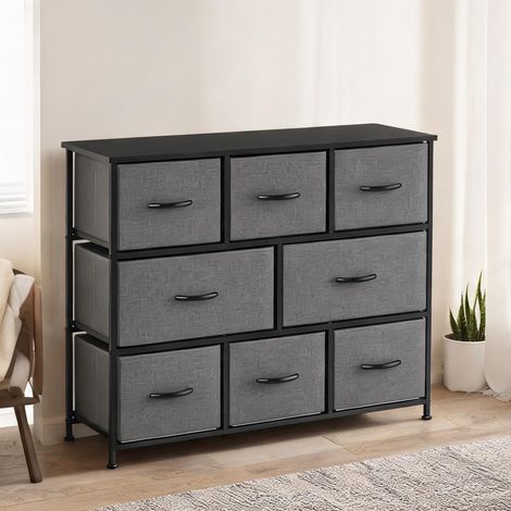 Armoire de rangement en polyester métal 100 x 30 x 78,5 cm (1/5)