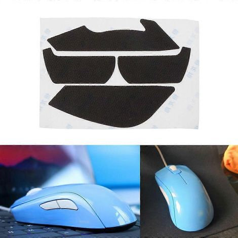 Tapis de souris antidérapant à monter soi-même, élastiques, grips latéraux améliorés, ruban adhésif résistant à la transpiration (1/4)