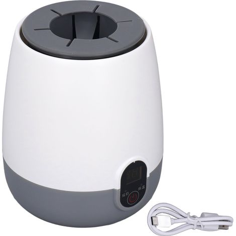 Biberon chauffant multifonction 3 vitesses, réchaud intelligent pour lait et nourriture bébé, sans BPA, isolation rapide, agitateur intégré (1/5)