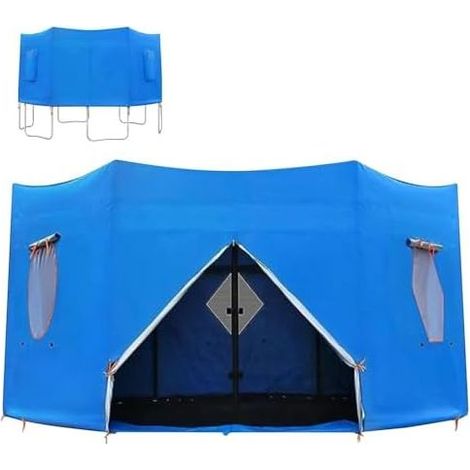 Trampolin-Überdachung, Zelt für runde Trampoline, Sonnenschutzabdeckung, Sonnenschutz für 6-Fuß-Trampoline - (1/5)