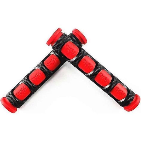 Manchon de protection en caoutchouc pour freins de moto et vélo, antidérapant et durable, en silicone, rouge.