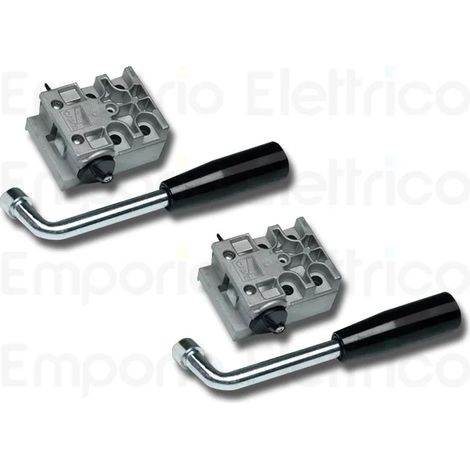 Came – Dispositif de déblocage à levier 2 pièces – Compatible motorisation portail – Clé incluse – A4364 pour série Frog - CAME 2 X