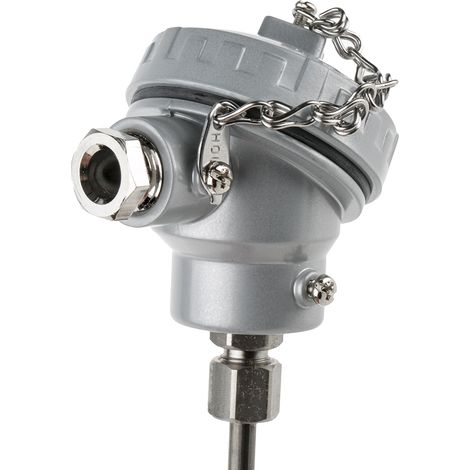 Thermocouple type K Ø 6mm, L 150mm, +1100°C max à Câble ( Prix pour 1 ) (1/3)
