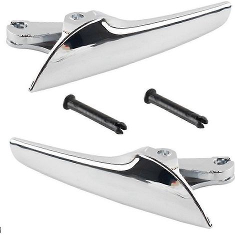 Paire de caches de poignée de porte intérieure chromés en acrylonitrile butadiène styrène pour Vauxhall Opel Insignia 2009-2015 - Accessoires (1/5)