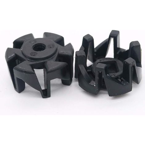 Lot de 2 Lames de Rechange en Plastique, Vitesses de Caoutchouc pour sous La Lame, Pièces de Rechange Blenders pour Philips Hr2160 Hr2003 Hr2004 Hr2006 Hr2024 Hr2027 et Beaucoup Plus (1/5)