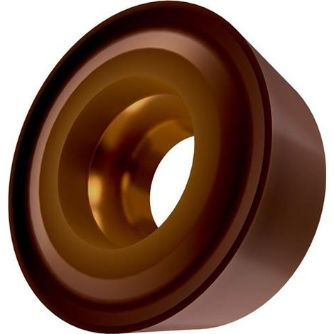 Drehwendeschneidplatte ISO RCMT 1204MOE-RM3:T8430 D.4,4mm PVD beschichtet (1/2)