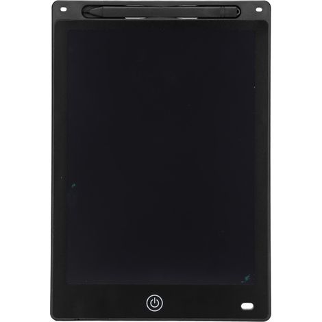 Tablette d'écriture LCD, tablette à dessin, tablette d'écriture, tablette d'écriture manuscrite LCD 10 pouces, cahier pour enfants, convient à une utilisation à la maison et à l'école, noir. (1/5)