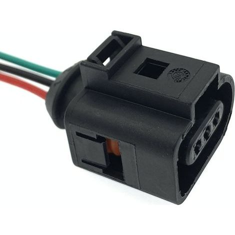 1J0 973 703 est un pressostat et un capteur de température des gaz d'échappement pour les systèmes de climatisation Volkswagen et Audi. (1/4)