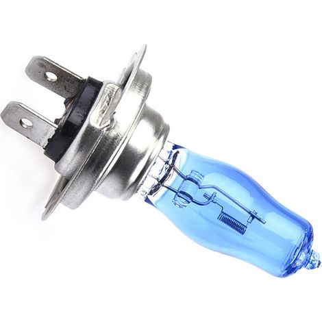Ampoule halogène 100 W HOD à lumière blanche, culot quartz, pour phares de voitures et camions (H4). (1/5)