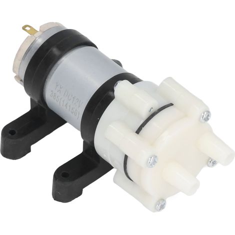 Mikro-Membranpumpe für Aquarien, Labore und Analysen, 6 mm Innendurchmesser, 8,5 mm Außendurchmesser, R385, 12 V DC (1/5)