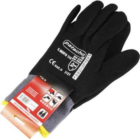 GUANTE NYLON NEGRO FOAN MAXI F10 T/10 PAR (1/2)