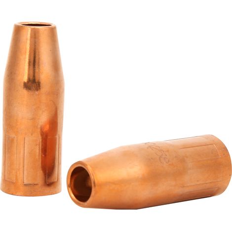 2 Stück MIG-Schweißpistolendüse 200258 1/2 Zoll für Miller M25/M40 Hobart MIG-Pistole (1/5)