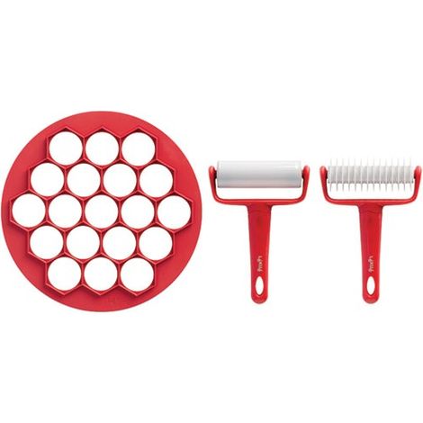 Kit Petits Fours Rouge Lekue Silicone Antiadhésif, Cuisson Facile - Lekue