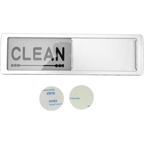 Aimant pour lave-vaisselle, indicateur de propreté/saleté, facile à lire, coulissant et portable, aimant pour lave-vaisselle de type B pour cuisines. (1/5)