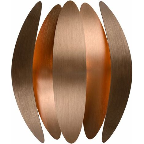 [GEBRAUCHT] B-Ware Lucide Vivana Wandleuchte Wandstrahler Lampe Hemisphäre Bündig 2 Flammig Kupfer