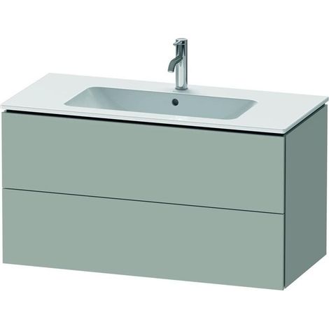 Duravit L-Cube Waschtischunterbau wandhängend, 2 Schubkästen, (1/5)
