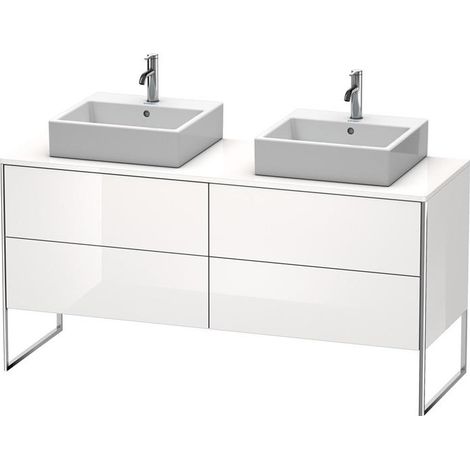 Duravit XSquare Konsolenwaschtischunterbau freistehend, für zwei (1/5)