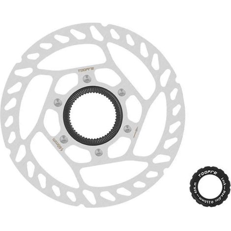 Disques de frein de vélo en acier inoxydable, 140 mm, 160 mm, 180 mm, 203 mm, adaptés aux vélos de route, aux VTT et à la pratique du vélo de haute performance. (1/5)