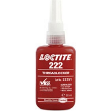 Loctite 222 fermo filetti a bassa forza 50 ml