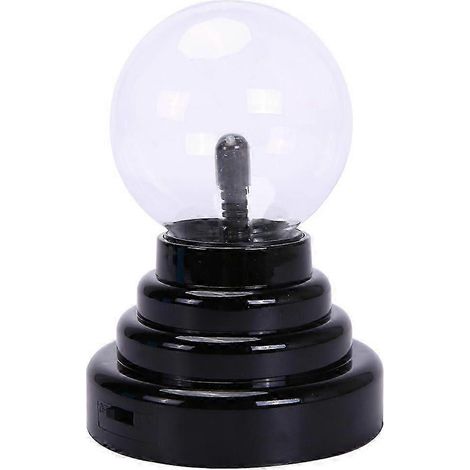 Lampe Plasmaball USB/à piles - Veilleuse fantaisie - Lampe boule magique électrostatique USB - Jouet éducatif pour enfants (1/5)