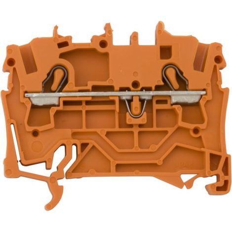 Conector de barra colectora de 2 hilos, 2,5 mm², naranja, 2002-1202 topjobs