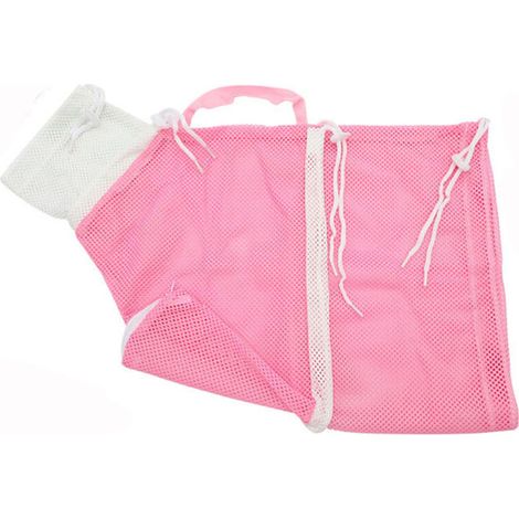 Sac De Bain Pour Chat - Filet Respirant Polyester - Anti-morsure Avec Capuche Ajustable Et Fermeture Eclair - Lot De 2 (1/5)