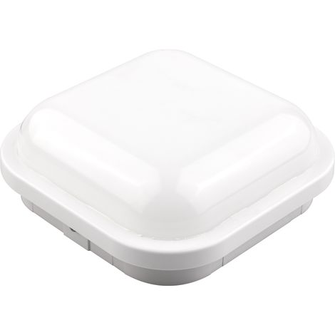 Applique LED Matel IP65 quadrato bianco freddo 15w