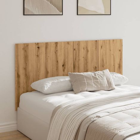 Cabecero de cama madera ingeniería roble artisan 160x1,5x80 cm vidaXL
