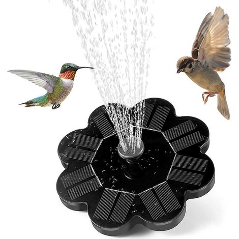 Fontaine solaire flottante pour bassin extérieur (1/5)