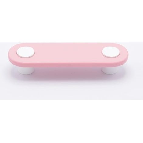 Maniglia bimbi per Cameretta Tipo occhi Rosa INT.96 mm 135X40MM