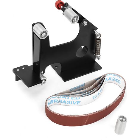Kit adaptateur pour ponceuse à bande transformable en ponceuse à bande pour meuleuse d'angle électrique (1/5)