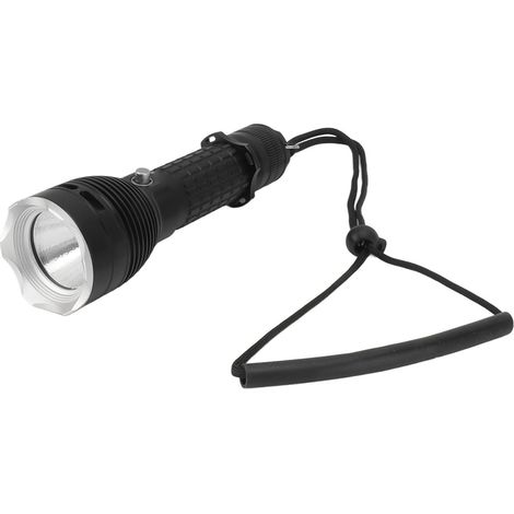 Lampe torche de plongée 3200 lm, 3 modes d'éclairage, étanche IPX8, lampe torche LED professionnelle sous-marine. (1/5)