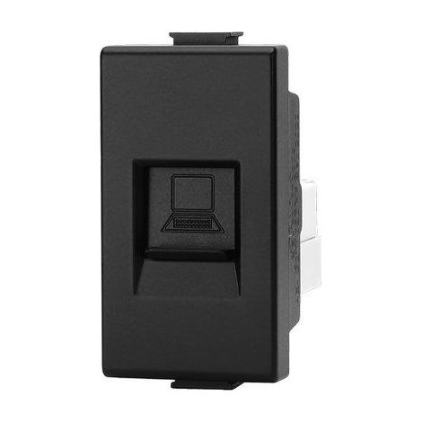 PRESA LAN ABM - NERO- 8 pezzi