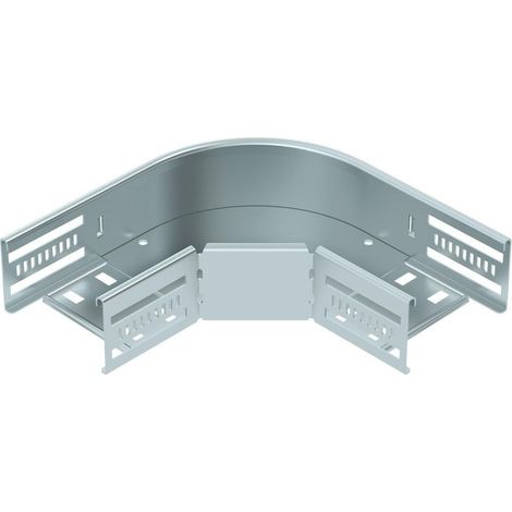OBO Bettermann Coude 90° pour chemin de câbles, horizontal 60x100 Acier galvanisé, 6036560