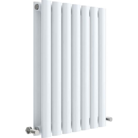 Balterley Pattingham Horizontal Double Panel Radiator, 600mm x 412mm - Gloss White