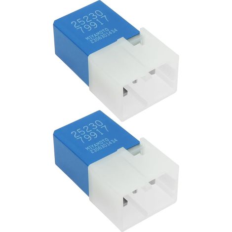 2X Relais électrique de Voiture 4 Broches 25230-79917 2523079917 Compatible avec Nissan Titan 2002-2015 (1/5)