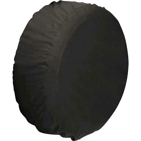 Housse de roue de secours 32 x 12 pouces en tissu Oxford, imperméable et anti-poussière, pour SUV et véhicules. (1/5)