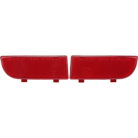 AMXCNOY 1 Paar Heckstoßstangenreflektoren 6398260440 Links Rechts Rot Ersatz-Heckstoßstangenreflektor für Mercedes-Benz Vito W639 2003-2015 (1/4)