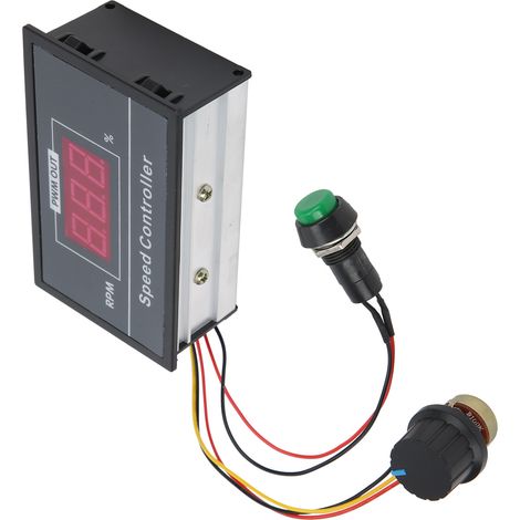 PWM-Drehzahlregler für Gleichstrommotoren, stufenlos, 6 V, 12 V, 24 V, 48 V (1/5)