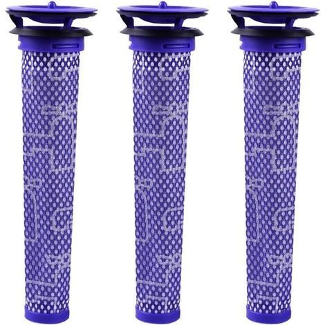 3 Pièces Filtre Pré Moteur Compatible Aspirateurs Sans Sac Modèles DC58 DC59 DC61 DC62 (1/4)