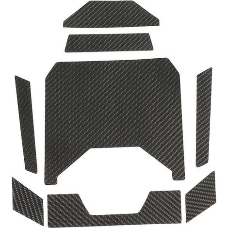 Garniture de couvercle de boîte de rangement de console centrale en fibre de carbone, remplacement pour Polaris RZR PRO XP 2021+ (1/4)
