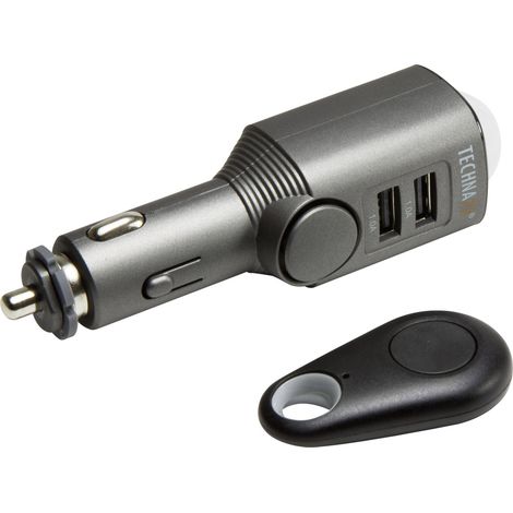 Technaxx TX-100 Auto Alarmanlage Fernbedienung, Innenraumüberwachung 12 V, 24 V (1/5)